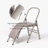 Multifunctional Yoga Chair Professional Yoga Chair Folding Yoga Chair Yoga Stool Assistive Exercise Chair (Color : Black, Size : 81 * 41 * 102cm) - Image 2