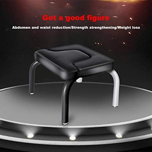 Priority Culture Inversion Bench Yoga Headstand Bench Handstand Machine Can Support 440 Lbs Treat Low Back Pain Inversion Chair (Color : Black, Size : 504836cm) - Image 8