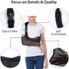 DouHeal Medical Kids Arm Sling, Breathable Material, Fashion Design, Ultimate Comfort, Fully Adjustable Rotator Cuff, Elbow Support for Broken, Fractured Arm and Shoulder Injury, Immobilizer Band for Quick Recovery (Children) - Image 4
