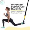 MYL FITNESS Powerlifting Strength Resistance Trainer Workout Straps for Full Body Exercise – Multi-Functional Resistance Training Kit with 2 Adjustable Suspension Straps for Exercise – Black & Yellow - Image 8