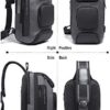 OZUKO Sling Backpack Sling Bag Crossbody Backpack Shoulder Casual Daypack Rucksack for Men - Image 5
