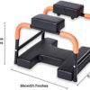 Yoga Headstand Bench Inversion Bench Handstand Machine Can Support 440 Lbs Inversion Chair Multifunctional Fitness Equipment Relieve Back Pain ( Color : Black+Orange , Size : 554336 cm ) - Image 7