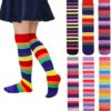 SDBING 3-12 Years Old Girls Knee High Socks Kids Cute Funny Animal Pattern Long Boot Socks 6 Pairs - Image 2