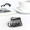 UPINS Aluminum Keychain Carabiner Spring Clip D Shape Hook Durable Sport Accessories - Image 4