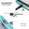 CANWAY Air Tumble Track Inflatable Gymnastics Mat, 10ft/13ft/16ft/20ft Gymnastics Training Mat with Electric Air Pump for Home/Outdoor/Gym/Cheerleading/Yoga - Image 8