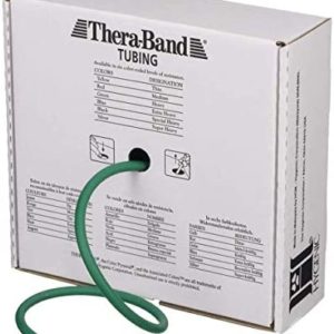 THERABAND Professional Latex Resistance Tubing for Upper Body, Lower Body and Core Exercise, Rehab, and Conditioning