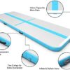 Goplus Inflatable Air Gymnastic Mat, 10ft/13ft/15ft/16.4ft with Electric Pump, Portable Air Floor Track for Practice Gymnastics Tumbling Yoga Cheerleading Beach Park Water Home and School Use - Image 3