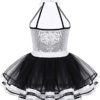 CHICTRY Kids Big Girls Ballerina Birthday Party Lion Tamer Tutu Dress Circus Ringmistress Dance Leotard Costumes - Image 2