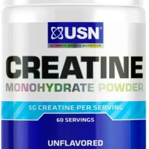 USN Supplements Pure Creatine Monohydrate Powder, 300 Grams