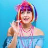 80s Costume Accessories Set Women Fancy Dress Tutu Leg Glove Necklace Headband Earring Glasses - Image 7