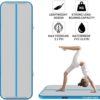 CHAMPIONPLUS Inflatable Air Tumbling Mat Gymnastics Tumble Track 4/8 inches Thickness Air Mats for Home Use/Training/Cheerleading/Water Yoga 10ft 13ft 16ft 20ft with Electric Air Pump - Image 4