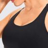 CRZ YOGA Women's Strappy Sports Bras Fitness Workout Padded Yoga Bra Criss Cross Back - Image 3
