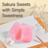Japanese Sakura Mochi Candies -Cherry blossom Rice Cakes- Aromatic Flavor of Japanese Spring 300g/10.58oz【YAMASAN】 - Image 2