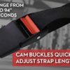 Lifeline Jungle Gym XT Split Anchor Body Weight Suspension System – Lightweight Resistance Training at home, outside or on the go, Red/Black - Image 12