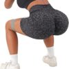 MOOSLOVER Women Seamless Booty Biker Shorts Scrunch Butt Lifting High Waisted Workout Shorts - Image 3