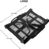 BKHdesign Calf Sling - Large Black Sling for Weighing and Lifting Small Animals - Complete with Bottle Feeder and 2 Food Feeders - Image 2