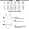 Swimming Suits for Women 2 Piece Plus Size String Bathing Suits Women High Waisted Criss Cross Floral 2 Piece Halter - Image 6