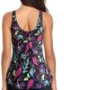 Womens Tankini Bathing Suits Plus Size Swimsuit Halter Tankini Top and Skort Bottom Set Bathing Suits - Image 4