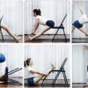 tayer 35" Foldable Yoga Auxiliary Chair,Prop for Flexibility and Strength Training,Can Relieve Fatigue Yoga Inverted Stool Suitable for Yoga Studios and Yoga Training - Image 8