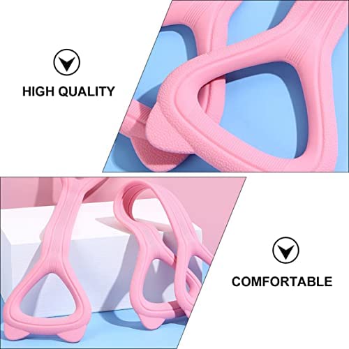 INOOMP Pull Resistance Ankle Exercise Legs Indoor Strength Elastic Fitness Rope Tension Band Straps Slimming Yoga Building Men for Belt Women Silicone Resistant Stretching - Image 4