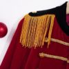 TiaoBug Kids Girls Boys Drum Major Costume Marching Band Uniform Tassel Red Circus Ringmaster Jacket Halloween Costumes - Image 6