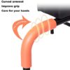Yoga Headstand Bench Inversion Bench Handstand Machine Can Support 440 Lbs Inversion Chair Multifunctional Fitness Equipment Relieve Back Pain ( Color : Black+Orange , Size : 554336 cm ) - Image 4