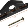 Wpbhk 3 Pcs Resistance Band Wall Anchors - Space Saving Wall Mount Anchors for Home Gym Workouts, Strength Training, Physical Therapy Exercise,Fitness,with Mounting Screws - Image 4