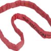 Mazzella Supertechlon Polyester Round Sling, Endless, Red, 12' Length, 2 11/16" Width, 15000 lbs Vertical Load Capacity - Image 2
