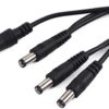 FARUTA Effect Pedal Cable Daisy Chain 3 Ways Multi Interface 1 to 3 Splitter Cord Effect Pedal Cable for Bass Guitar Musical Instrument - Image 4