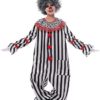 Snailify Boy's Clown Costume Halloween Carnival Party Horror Cosplay Jumpsuit - Image 3