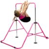 RELIANCER Expandable Gymnastics Bars Junior Training Bar Adjustable Height Gymnastic Horizontal Bars Children Folding Training Monkey Bars Child Gym Climbing Tower Kip Balance Bar for Kids Gymnasts - Image 7