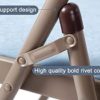 tayer 35" Foldable Yoga Auxiliary Chair,Prop for Flexibility and Strength Training,Can Relieve Fatigue Yoga Inverted Stool Suitable for Yoga Studios and Yoga Training - Image 7
