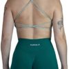 AUROLA Workout Sports Bras Women Athletic Removable Backless Strappy Criss Cross Light Support Gym Fitness Yoga Crop Bra - Image 7