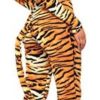 Leg Avenue Women's 2 Piece Wild Tigress Catsuit Costume - Image 2