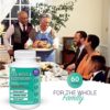 BIO VITALICA Sea Moss Gummies Elderberry BioVitalica - Vitamin C D + Zinc - Irish Seamoss Vegan Gummy with Sea Moss Gel & Powder for Immunity, Detox & Energy - for Adults and Kids - Image 8