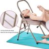 Folding Yoga Stool, Yoga Chair with Lumbar Support, Gym Inverted Chair - Relieve Fatigue and Strengthen The Body, Iron Tube + Rebound Sponge Pad - Image 3