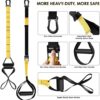 Resistance Training Kit, 2 Adjustable Resistance Bands with Handles + 1 Door Anchor + 4 Resistance Loop Bands, Bodyweight Resistance Bands for Working Out Hold up to 900 lbs Home Gym Equipment - Image 2