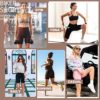 MOREFEEL 3 Pack Buttery Soft Biker Shorts for Women - 5"/8" High Waist Tummy Control Workout Yoga Running Gym Athletic Shorts - Image 2