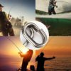 100Pcs Split Rings Stainless Steel Fishing Oval Split Rings Swivel Snap Carp Fishing Tackle Chain Connector 5 Sizes - Image 3