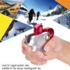 Keenso 15KN Self Braking Stop Descender for 9-12mm Rope Rescue Descender Rappel Ring Climbing Gear - Image 9