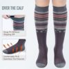Ski Socks 2-Pack Merino Wool, Over The Calf Non-Slip Cuff for Men & Women - Image 4