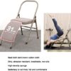 Foldable Yoga Chair - Standing Yoga Chair Inverted Stool, Suitable for Outdoor, Gym Fitness Ideal Shoulder Support Chair, Practice Head Frame, with Non-Slip Rubber Pad - Image 6