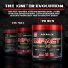 ALLMAX Nutrition - Impact Igniter Extreme Pre Workout Powder - with Citrulline Malate, Beta - Alanine, Caffeine, Taurine, and, Betaine anhydrous (Blue Raspberry) - Image 5