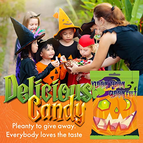 Fusion Select Halloween Gummy Candy Spooky Gummies Candy Food Snacks - Creepy Party Bag Favors For Trick Or Treat - Scary Novelty Chewy Bites (Eyeballs Gummy) - Image 3