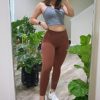 TomTiger Women's Yoga Pants 7/8 High Waisted Workout Yoga Leggings for Women Butt Lifting Tummy Control Booty Tights - Image 5