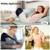 Tizikcon Knee Heating Pad for Knee Pain Relief, Features Advanced Hot and Cold Therapy for Leg Injuries, Swelling, Knee Replacement Surgery, Arthritis, Meniscus Tear, and ACL - Image 8