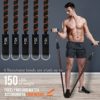Resistance Bands for Working Out,Lwhaoye Resistance Band Set with Handles,Multi-Weight Optional Exercise Bands,Workout Bands for Training at Home,Gym Office Outdoor Training Bands for Working Out - Image 2
