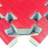 Greatmats Home MMA Foam Tile for Grappling, Jiu Jitsu, 2x2 Ft x 1.5 Inch, 10 Pack, Red/Blue - Image 5