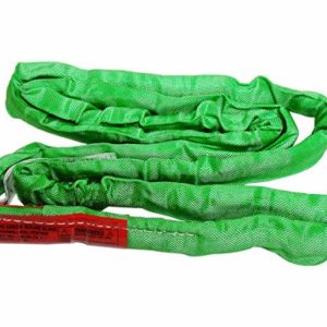 USA Domestic Made 4' Green Endless Round Sling Lifting Crane Wrecker Recovery