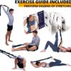 Brazyn Bundle - Resistance Bands Kit (with Handles) and Mobility Stretching Strap (Gray) for Home Workouts, Strength Training, Stretching, Yoga, Physical Therapy, Pilates, Dance and Gymnastics - Image 7